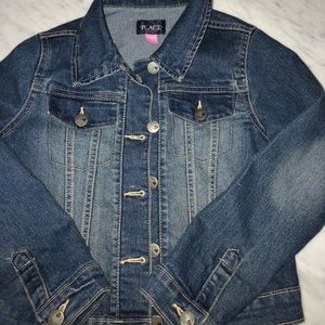 Girl's Children's Place Denim Jacket Size 7/8